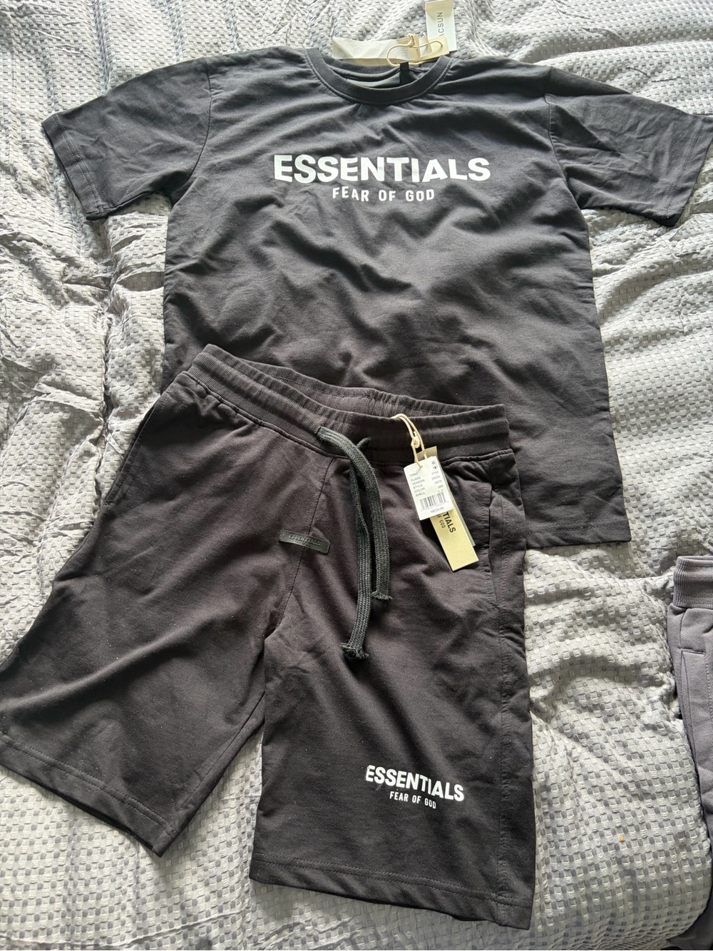 ESSENTIALS Men’s Shorts - Blue or Black size medium